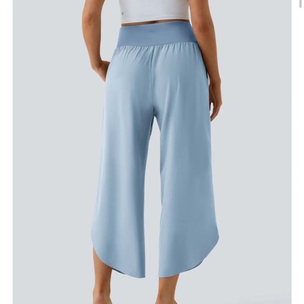 Halara Breezeful HighWaisted Crossover Quick Dry Resort Pants With Pockets- Xl R - Picture 2 of 2